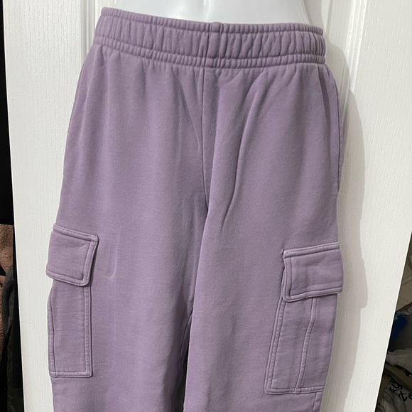 TNA fleece cargo sweat pants - Picture 2 of 7